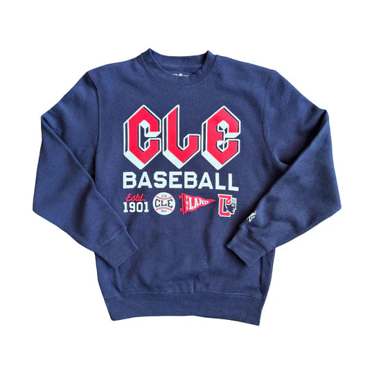 CLE - Cleveland Baseball Icons - Unisex Crewneck Sweatshirt