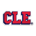 CLE College - Navy/Red - Sticker