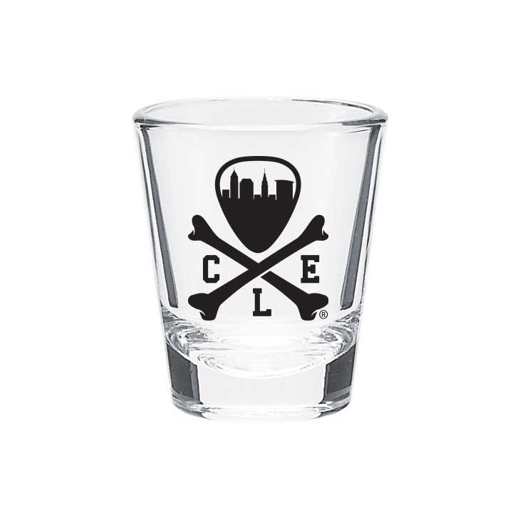 CLE Logo Shot Glass – 1.75 oz