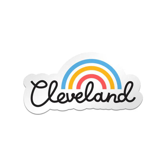 Cleveland Rainbow Sticker