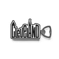 Cleveland Skyline Letters – Magnetic PVC Bottle Opener