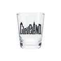 Cleveland Skyline Letters Shot Glass – 1.75 oz