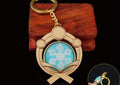 Genshin Impact Vision 'Inazuma Cryo' Keyring Metal Keychain