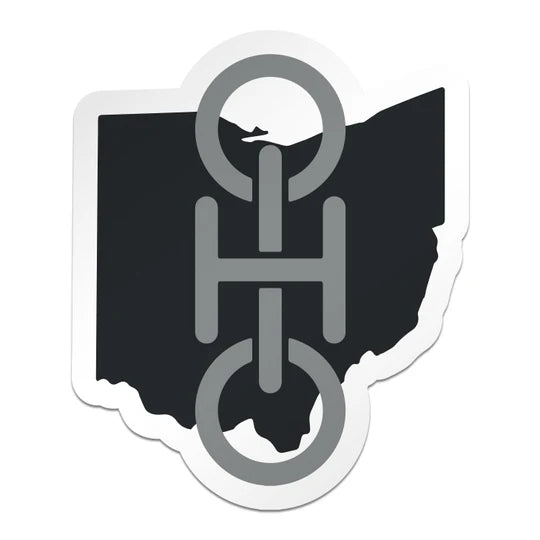 CLE Sticker, Ohio Link