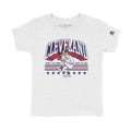 Guardian At The Plate Cleveland Baseball - Toddler Crew T-shirt