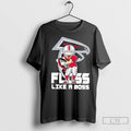 Premium Atlanta Falcons Football Floss Like A Boss Unisex T-shirt, Sweatshirt, Hoodie, Long Sleeve Tee