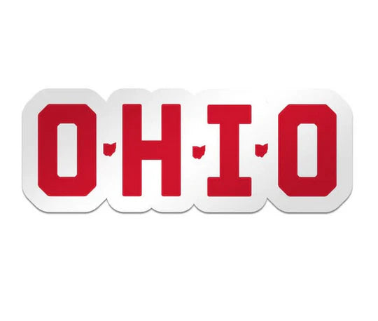 O-H-I-O Sticker